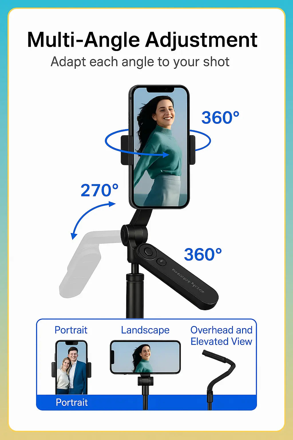 SmartStickPro™ – Le trépied qui vous suit partout !